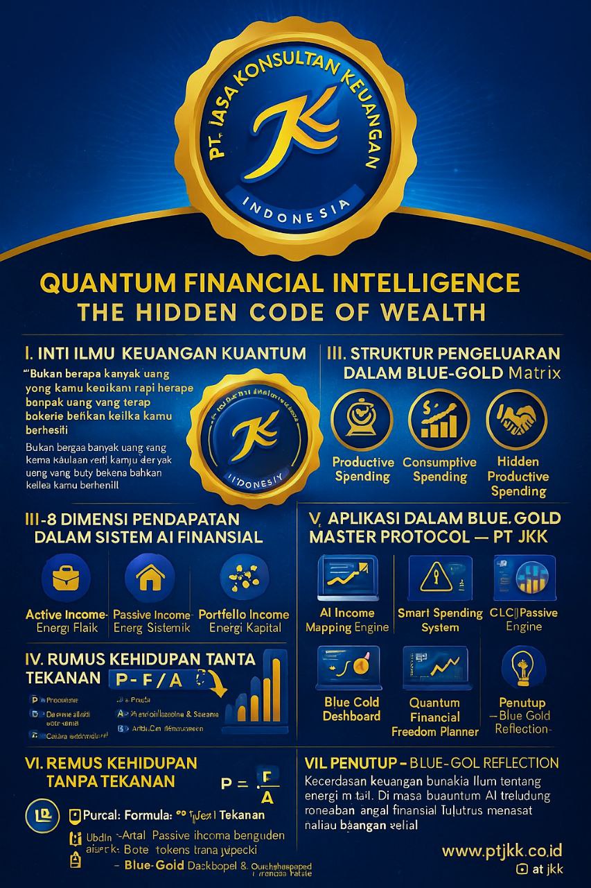 QUANTUM FINANCIAL CODE – ILMU KEUANGAN YANG TAK DIAJARKAN DIMANAPUN